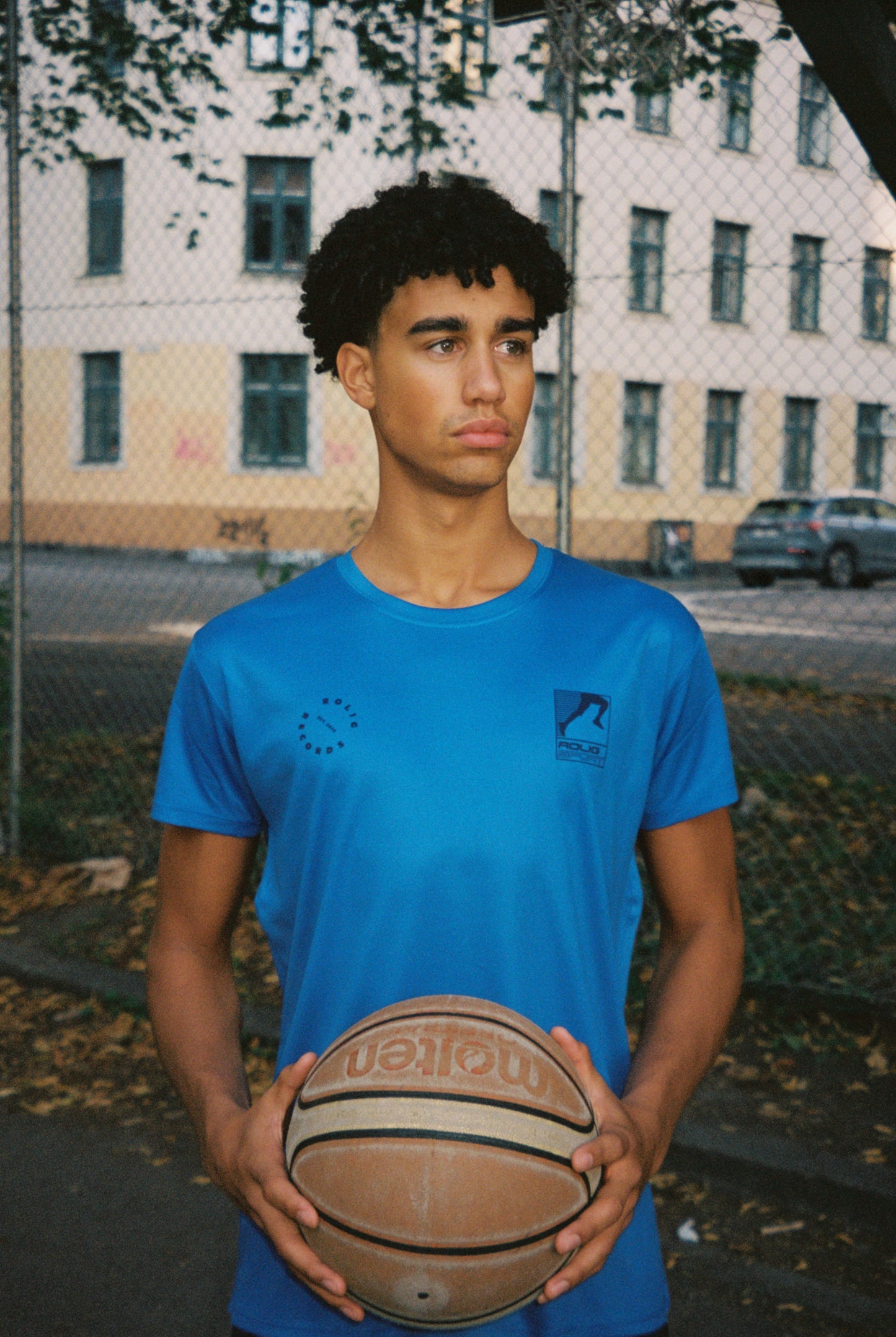 Running tee - Blue (dry fit)