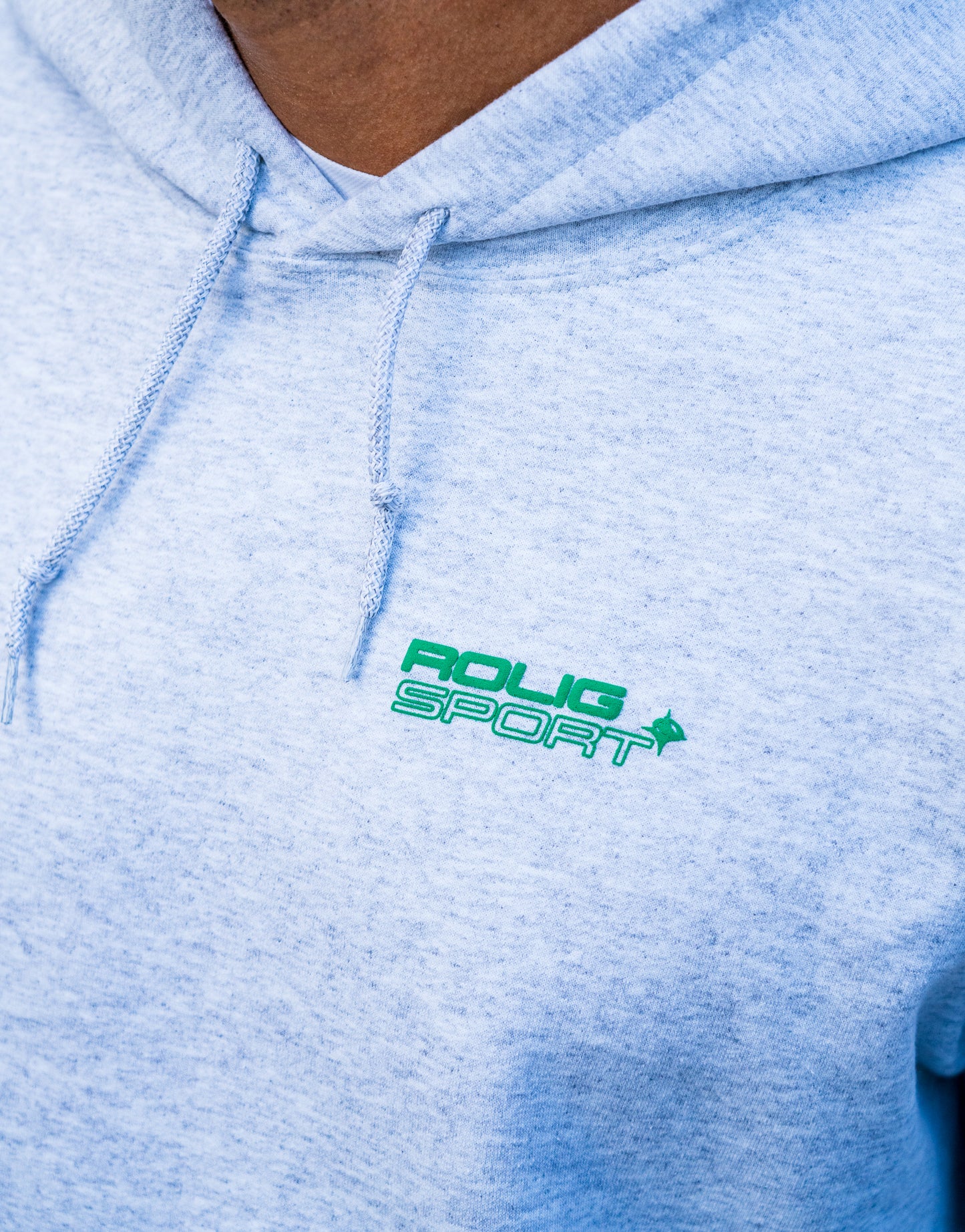 Star Hoodie - Grey // Limited Edition (Puff-print)
