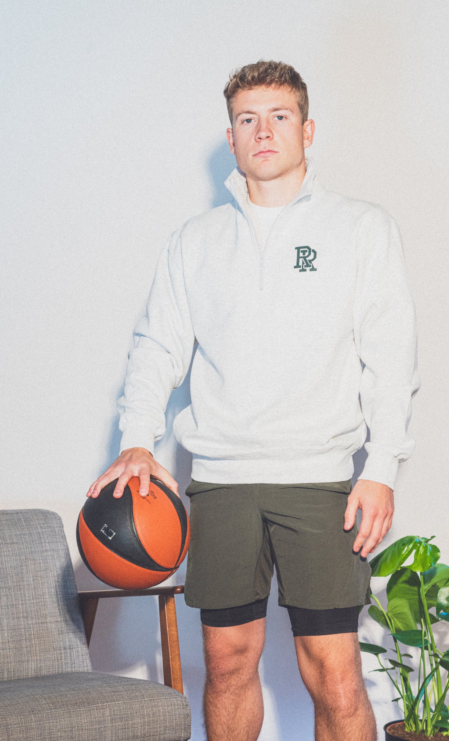 R.R. Half Zip - Grey