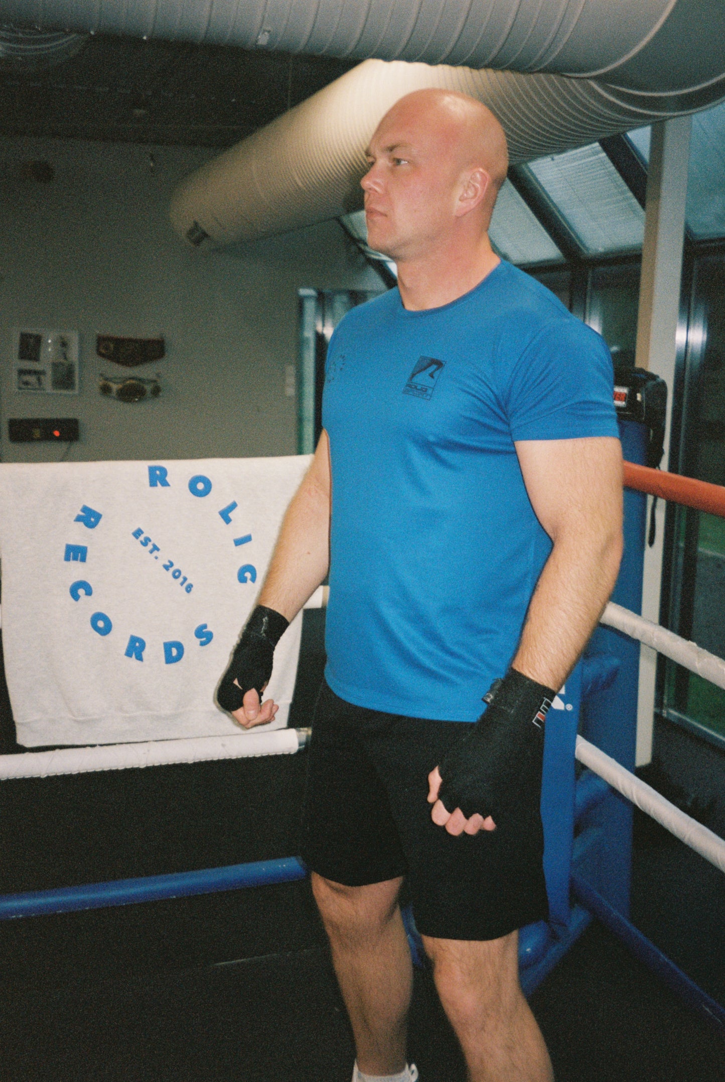 Running tee - Blue (dry fit)