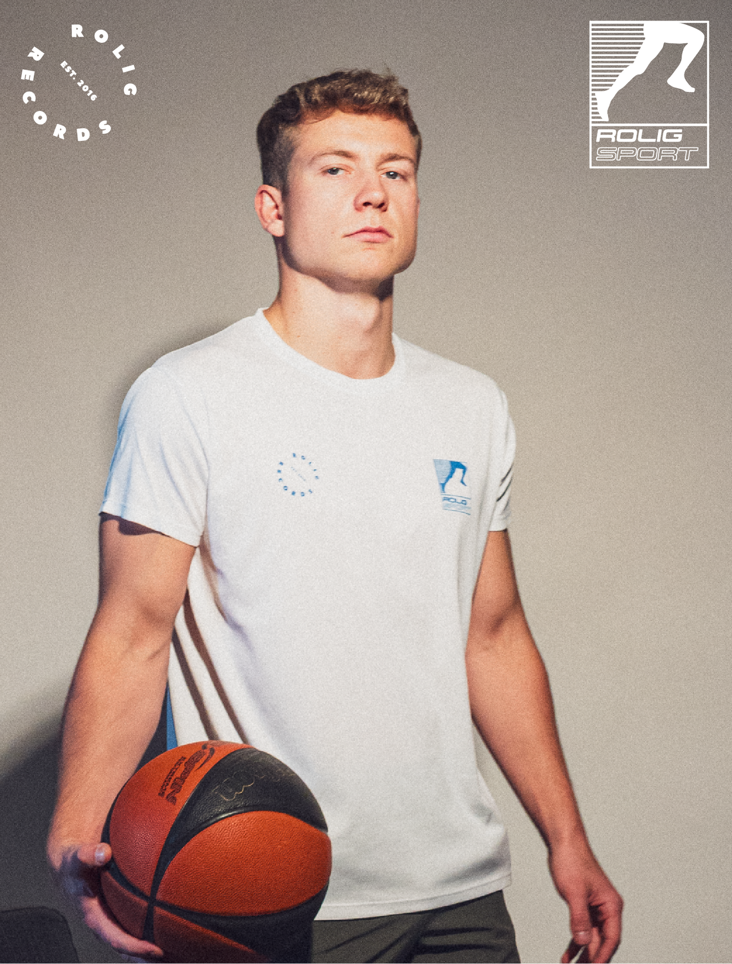 Running tee - White (dry fit)