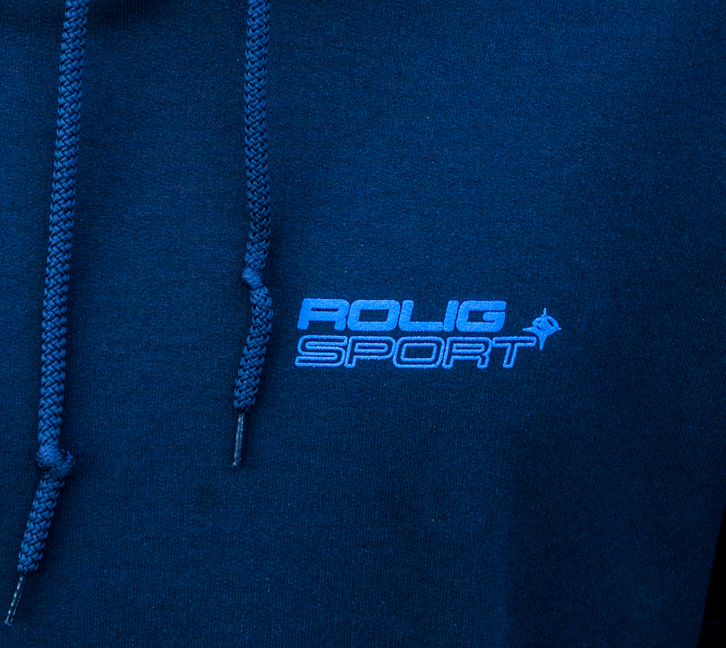Star Hoodie - Navy // Limited Edition (Puff-print)